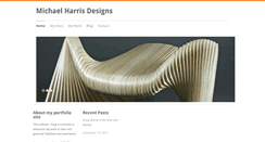 Desktop Screenshot of michaelharrisdesigns.com
